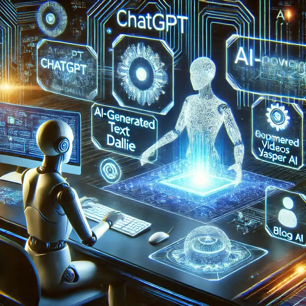 Image related to AI in Content Creation: The Rise of Generative AI